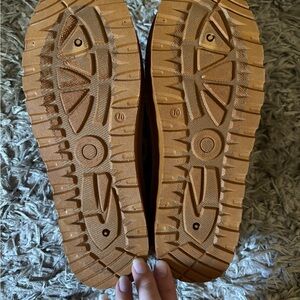 Brown Rugged Sole Shoes